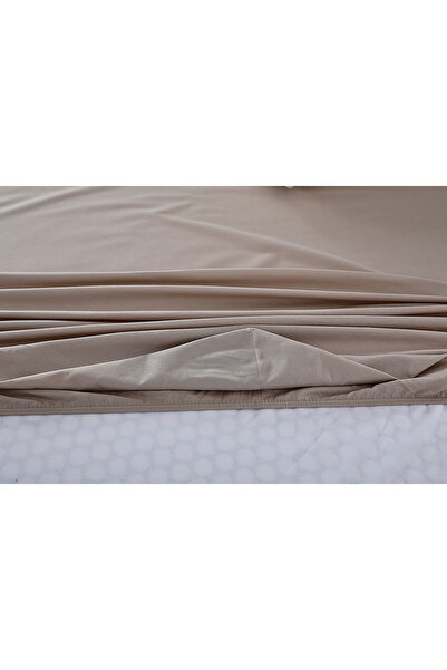 Doqu Home Colorful Fitted Sheet Single - Beige