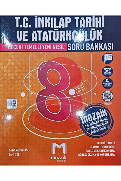 Mozaik Yayınları MOZAİK YAYINLARI 8. SINIF T.C. İNKILAP TARİHİ VE ATATÜRKÇÜLÜ...