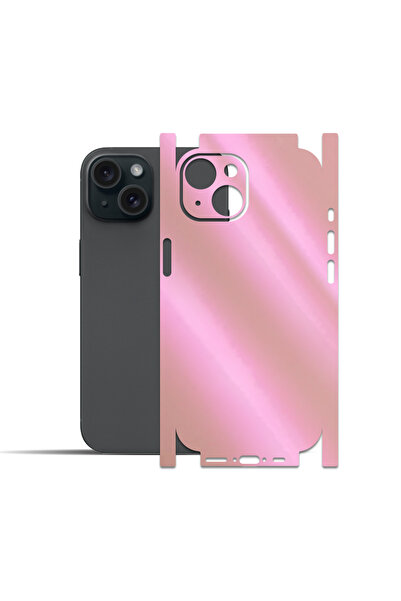 Ipg iPhone 15 Plus ile uyumlu Arka ve Yanlar için IPG Tam Koruma Dekoratif St...