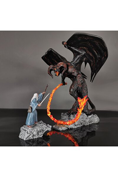 TuransoyCraft Yüzüklerin Efendisi Gandalf Balrog Figür Yüzüklerin Efendisi Ga...