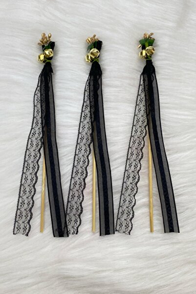 ZEYMERADE جرس وصيفة العروس باللون الأسود، الدف الزفاف، الدف الحناء، جرس الختا...