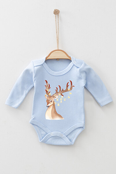 ADABEBEK بدلة أطفال بأكمام طويلة مصنوعة من القطن بنسبة 100% لرأس السنة الجديد...