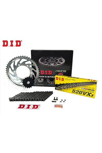 Genel Markalar Did-Jt 2014-2022 KTM 250 Duke ABS Uyumlu Zincir Dişli Set Orin...