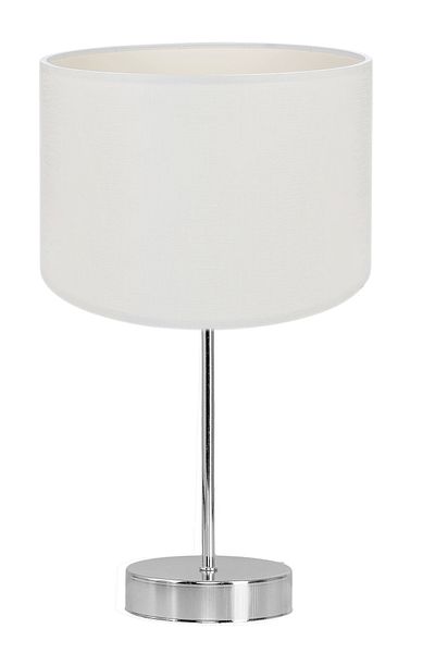 EvLight Seka White Chrome Leg Pendant Table Lamp Lampshade