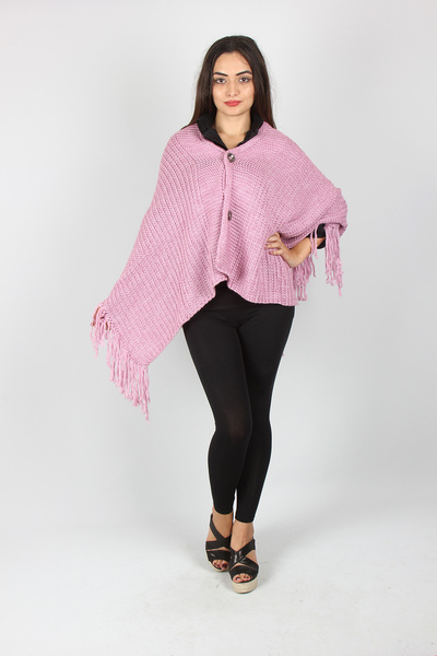 Sheilar Püsküllü Triko Şal