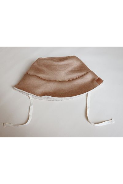 ilays beauty Imported Lamb Suede Lace-Up Winter Bucket Hat