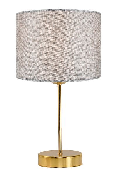 EvLight Seka Kumbeji Cylinder Gold Standing Table Lamp Lampshade
