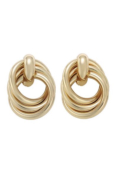 CHARMLUCKY Steel Earrings