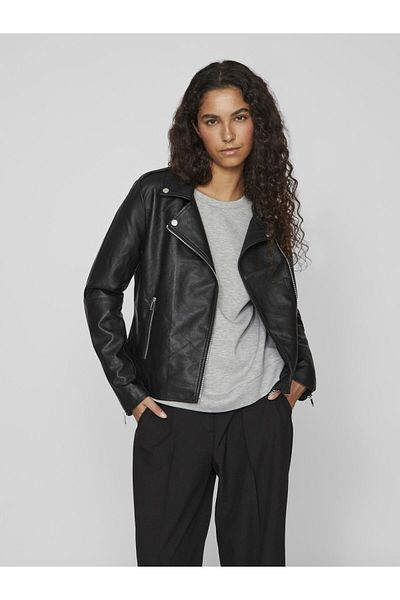 VILA Kunstlederjacke Biker Görünümü