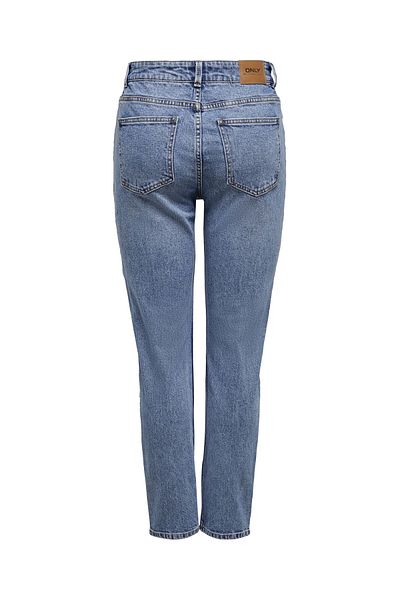 ONLY Tall Düz Kesim Kot Uzun Onlemily Bilekte Yüksek Bel Kot