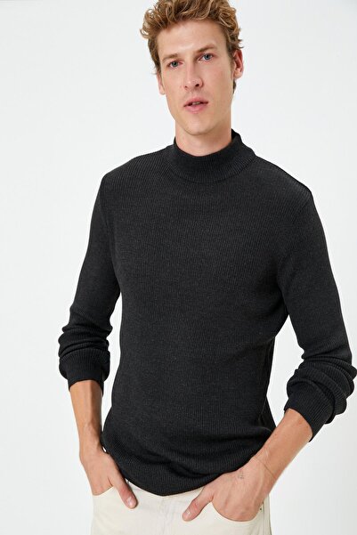 Koton Men's Gray Sweater