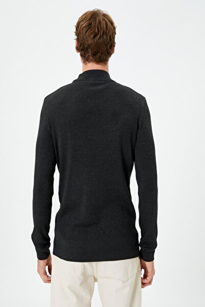 Koton Men's Gray Sweater