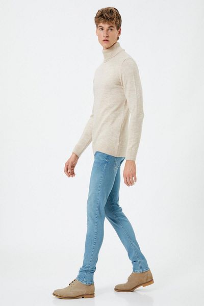 Koton Men's Light Indigo Jeans