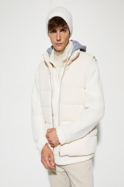 Koton Erkek Bej Yelek