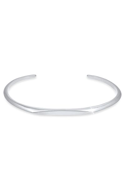 ELLI Armband Armreif Offen Verstellbar Basic Piece 925 Silber