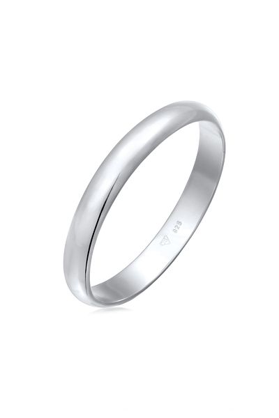 ELLI Basic Bandring 925 Power Silberring