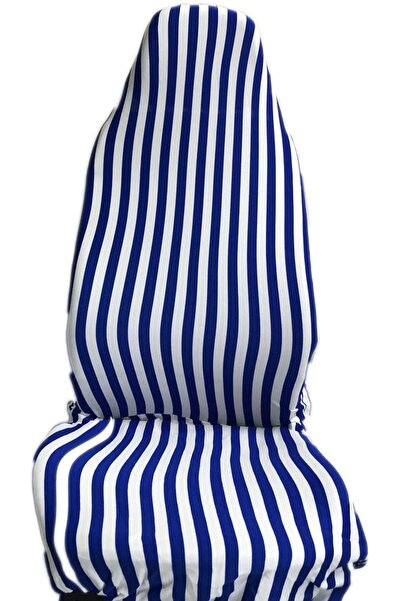 Cnk Oto Aksesuarları ÇİZGİLİ ZEBRA SERVİS KILIFI MAVİ