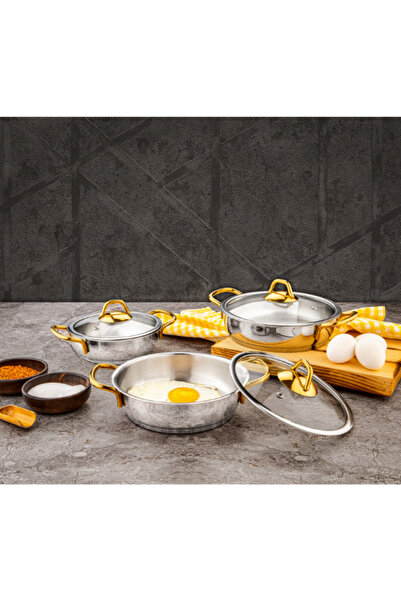 ÖZLİFE özlife ada 6 parça sahan seti