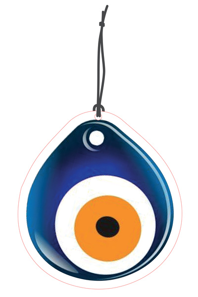 1001MODEL Nazar Boncuğu Tasarımlı Dekoratif Oto Kokusu ve Oto Aksesuarı