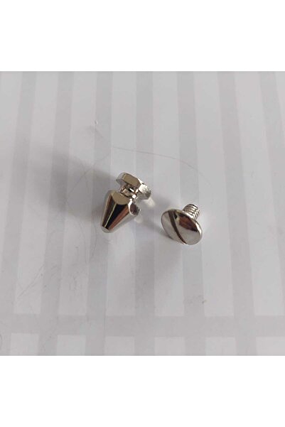 kho military design 5 Adet 1,3 cm. Vidalı Köşeli Pirinç Üzeri Nikel Kaplama K...