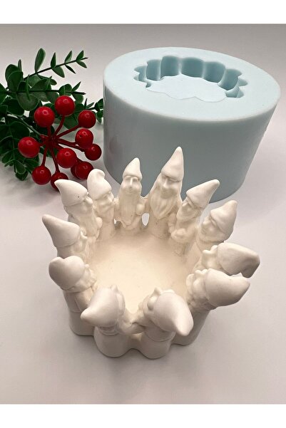 Atölye Eda Dem Mutlu Cüceler Silikon Kalıp