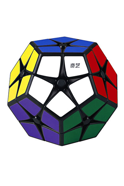 Toyaş QY Speed Cube 2x2 Megaminx Siyah Hız Küpü Yapışkansız Kilominx Akıl Ve Zeka Küpü Oyunu