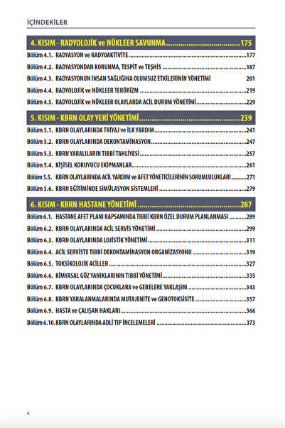 Ema Tıp Kitabevi KBRN Kimyasal, Biyolojik, Radyolojik ve Nükleer