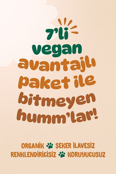 Humm Organic 7 Pieces Organic Vegan Snack Set - 7 Types