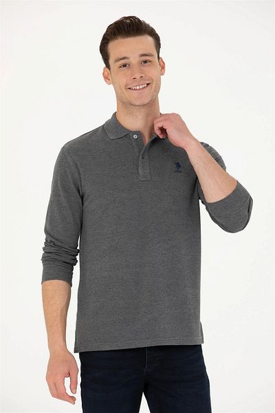 U.S. Polo Assn. Ανδρικό φούτερ Basic Regular Fit Polo Neck