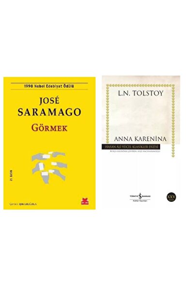 Kırmızı Kedi Yayınları Görmek - Jose Saramago - Anna Karenina - Lev Nikolayev...