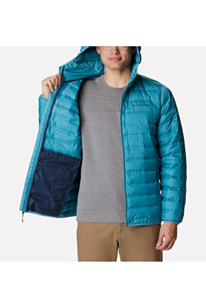 Columbia Lake 22 Erkek Kapüşonlu Kaz Tüyü Spor Outdoor Mont