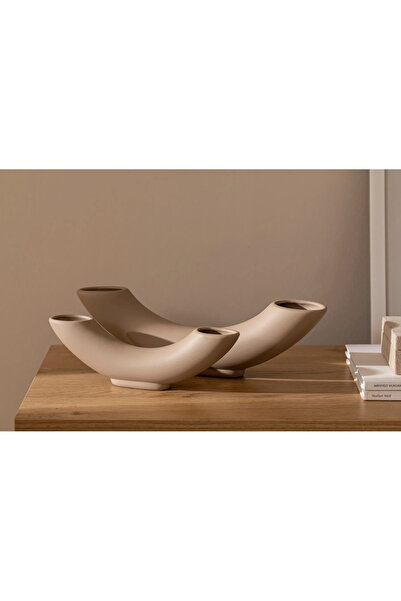 MIARIK DESIGN & DEKORASYON Dekoratif Seramik Yayik Vazo Seti