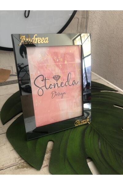 Stoneda Füme Fotoğraf Çerçevesi Isimli Veya Desenli 21x15 Pvc Camlı Soru Sor ...