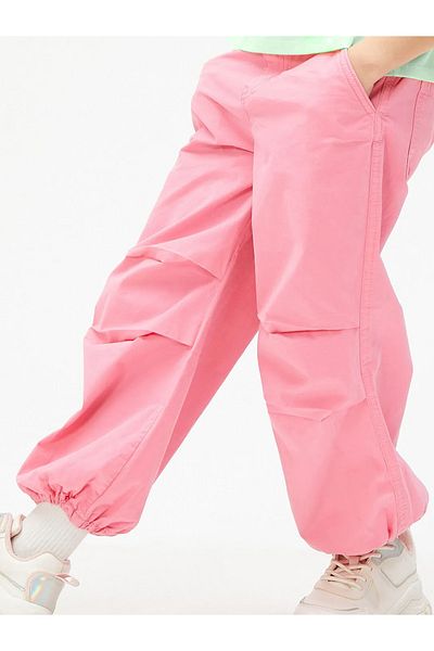 REFA COLLECTİON Girl's Parachute Trousers with Pockets