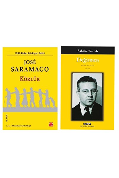Kırmızı Kedi Yayınları Körlük - Jose Saramago - Değirmen - Sabahattin Ali