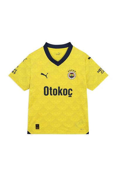 Puma 772007-04 Puma Fenerbah&ccedil;e23-24 Jr Away Jersey &Ccedil;kids Jersey Yellow