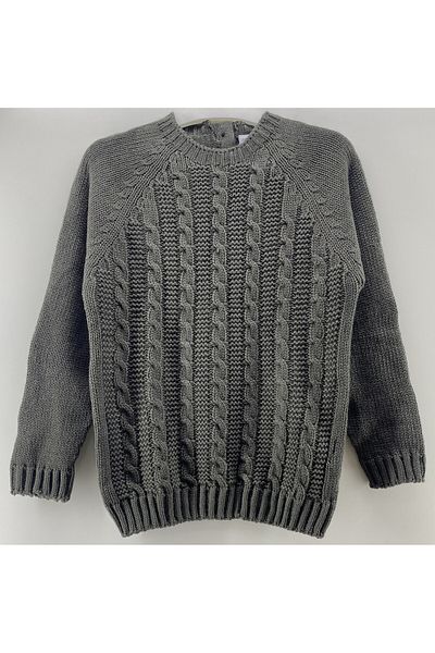 Nisrakids Children's Knitwear Sweater - Long Sleeve and Soft Textured Casual Model