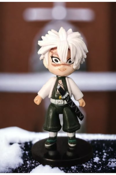 TEEMOOD PIRATE PARROT Anime Figür Demon Slayer Sanemi Shinazugawa 9 cm Karakt...