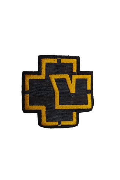 Z zepplin Patch cu logo Rammstein Gold