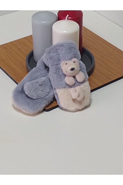 Aydmr Aksesuar Çocuk Peluş Eldiven