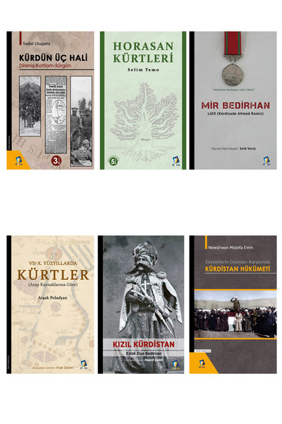 Dara Yayınları Özel Kürt Tarihi ve Araştırmaları Kitapları Seti - Horasan Kür...