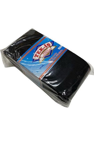 Tek-İş Cauciuc Single-Work Hard Soft Laundry Fusta Fusta Talie Picior Bebeluş Cauciuc Plat Moale 10 cm NEGRU