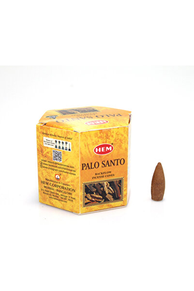Genel Markalar CLZ192 Hem Palo Santo Backflow Cones Tütsü