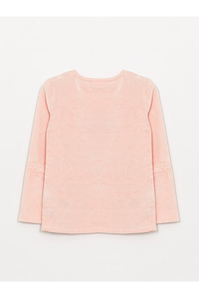 LC Waikiki Dívčí pyžamový set s dlouhým rukávem a dlouhým rukávem na novoroční téma