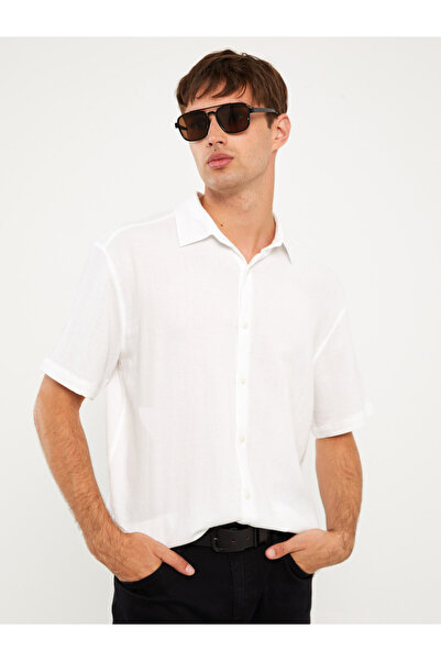 LC Waikiki Ανδρικό πουκάμισο - κανονική εφαρμογή, κοντό μανίκι