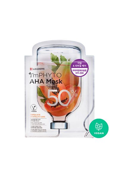 Leaders Im Phyto Vegan Mask with AHA Content
