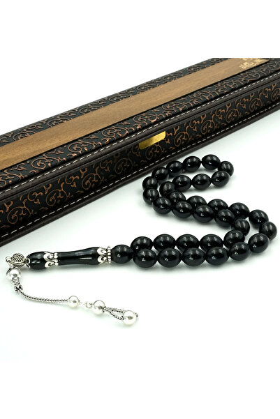 ANDİYANORA ORİJİNAL ERZURUM OLTU TAŞI TESPİH,SADE GÜMÜŞ İŞLEMELİ İMAMELİ TESB...