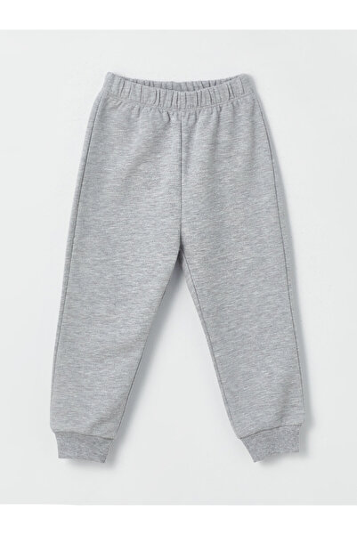 LC Waikiki Crew nyakú, nyomott pulóver és melegítőnadrág kisfiúnak - 2 darabos készlet