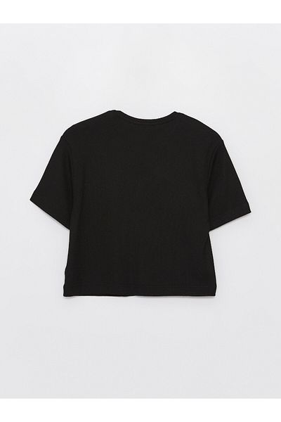 LC Waikiki Tricou pentru damă - Decolteu crew, croială unită, mânecă scurtă