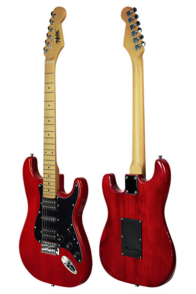 Midex RPH-40RDST Profesyonel Elektro Gitar Seti HSH Manyetik Maple Klavye Üst Kalite